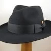 Mayser Fedora Atos Zwart 1 Mayser Fedora Atos Zwart -Hoeden Winkel 1064390990
