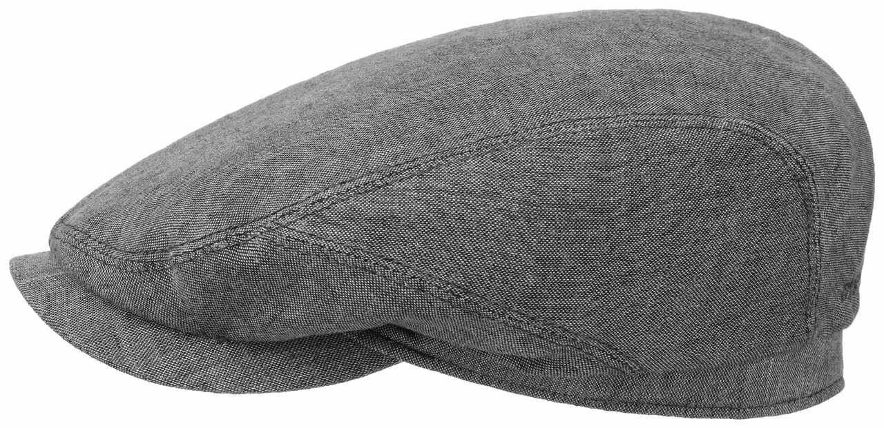 Stetson Belfast Linnen Zomer Flatcap Grijs 3 Stetson Belfast Linnen Zomer Flatcap Grijs