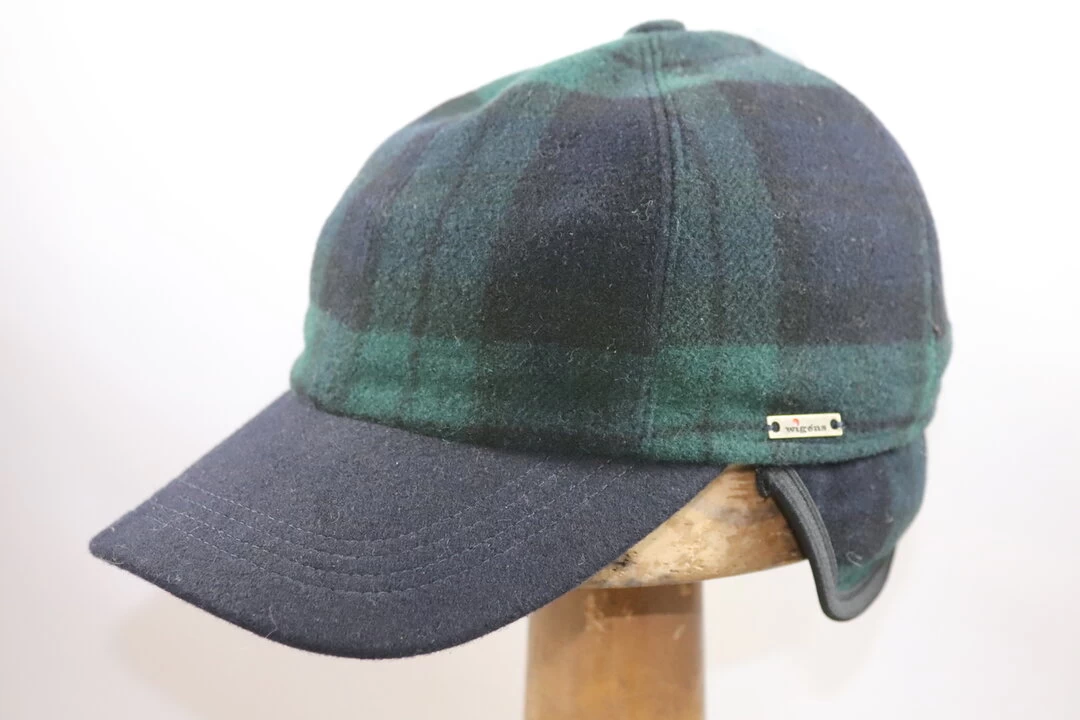 Wigens Baseball Cap Met Oorklep Wol Blackwatch 4 Wigens Baseball Cap Met Oorklep Wol Blackwatch - Afbeelding 2