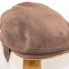 Wigens Klassieke Platte Pet Met Oorkleppen Suedelook Donkerbruin -Hoeden Winkel 1293782001