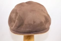 Wigens Klassieke Platte Pet Met Oorkleppen Suedelook Donkerbruin -Hoeden Winkel 1293782006