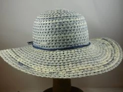 Seeberger Zomer Flaphoed Vlekjes Jeans Blue