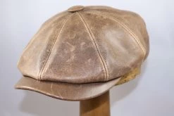 Derby Sport Newsboy Leather Cognac