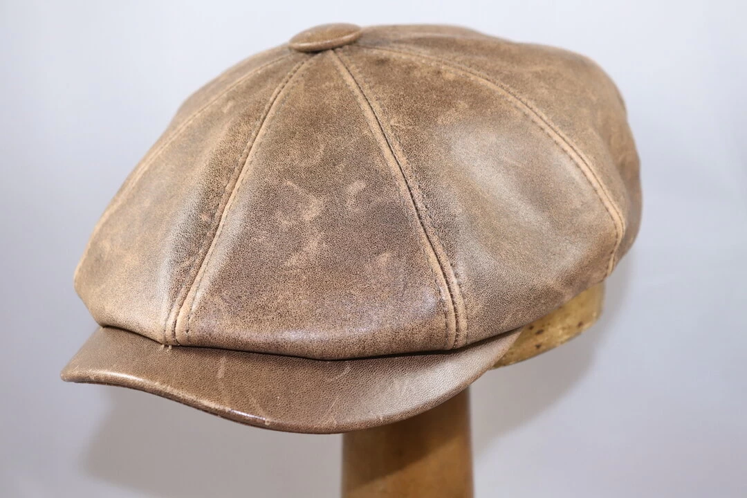 Derby Sport Newsboy Leather Cognac 3 Derby Sport Newsboy Leather Cognac