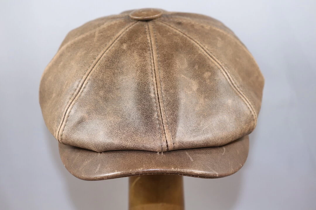 Derby Sport Newsboy Leather Cognac 4 Derby Sport Newsboy Leather Cognac - Afbeelding 2