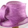 Seeberger Gelegenheidshoed Cloche Met Strik Purple
