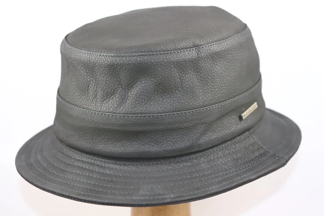Hatland Sefton Leather Bucket BLACK 4 Hatland Sefton Leather Bucket BLACK - Afbeelding 2