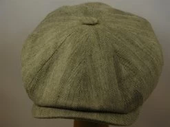 Stetson Hatteras Newsboy Chevron Herringbone Khaki -Hoeden Winkel 1570848299