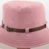 Jos Van Dijck Bucket Hat Ribbel Mauve