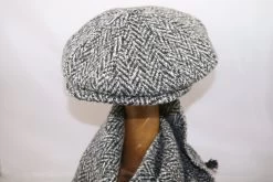 Jos Van Dijck Newsboy Tracy Visgraat Grof Grijs 8 Jos Van Dijck Newsboy Tracy Visgraat Grof Grijs -Hoeden Winkel 1588838010