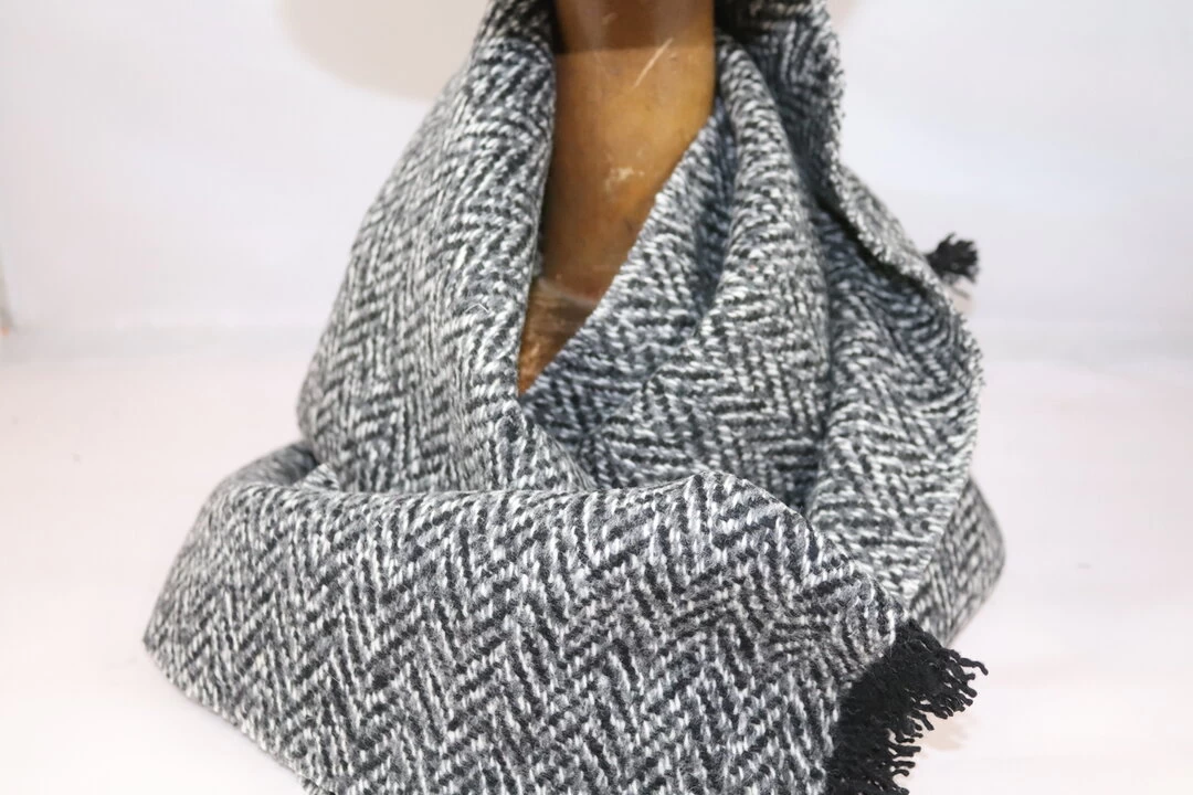 Jos Van Dijck Newsboy Tracy Visgraat Grof Grijs 6 Jos Van Dijck Newsboy Tracy Visgraat Grof Grijs - Afbeelding 4