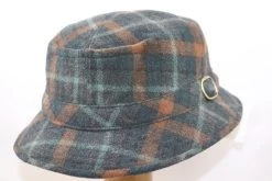 Portaluri Globetrotter Grote Ruit Navy Streep Groen