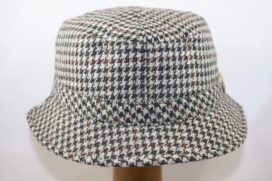 Portaluri Globetrotter Ruit Grijs Streep Rood Roest 4 Portaluri Globetrotter Ruit Grijs Streep Rood Roest - Afbeelding 2