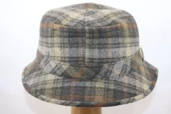 Portaluri Globetrotter Grote Ruit Grijs Streep Roest -Hoeden Winkel 1589029961