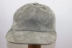 Portaluri Baseballcap Suede Grijs -Hoeden Winkel 1589030251