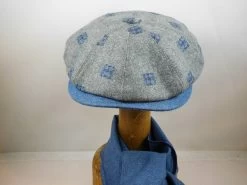 Portaluri Ballonpet Blok BLAUW Visgraat Blauw -Hoeden Winkel 1589032651