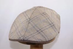 Portaluri Sixpanel Ivypet Lana Lino Ruit Taupe Contrast Bruin -Hoeden Winkel 1593382826