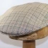 Portaluri Engelse Pet Zomerwol Ruit Beige -Hoeden Winkel 1597671626