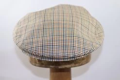 Portaluri Engelse Pet Zomerwol Ruit Beige -Hoeden Winkel 1597671631