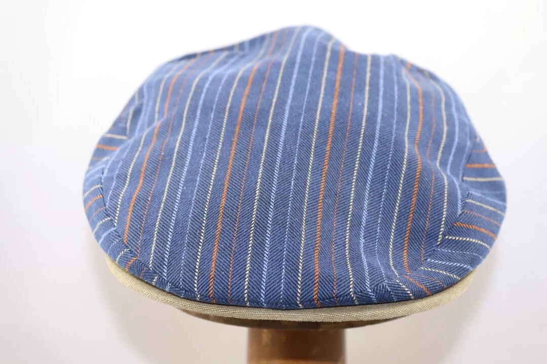 City Sport Klassieke Pet Katoen Visgraat Blauw 3 City Sport Klassieke Pet Katoen Visgraat Blauw