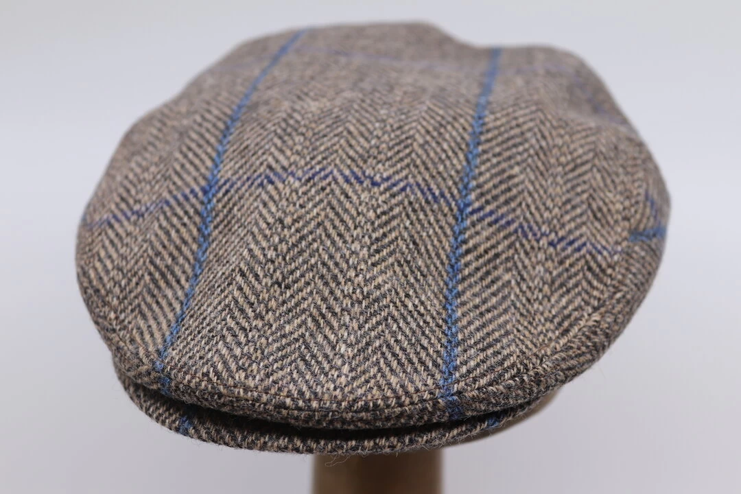 Portaluri Engelse Pet Visgraat Beige Streep Blauw 4 Portaluri Engelse Pet Visgraat Beige Streep Blauw - Afbeelding 2