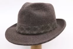Wegener Trilby Tweed Uni Bruin
