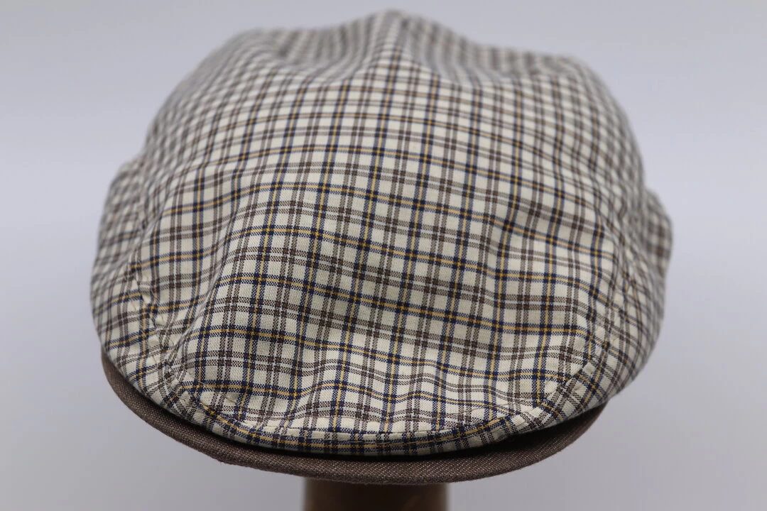Derby Sport Flat Cap Ruit Met Bruin Contrast 4 Derby Sport Flat Cap Ruit Met Bruin Contrast - Afbeelding 2