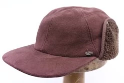 Wegener Suede Look Pet Met Oorklep Bruin -Hoeden Winkel 1639268975