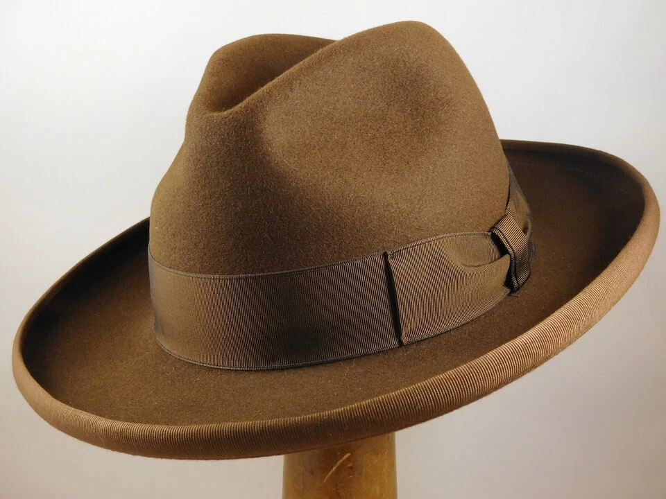 Tesi Atlantic Haarvilt Wide Brim Dark Camel 3 Tesi Atlantic Haarvilt Wide Brim Dark Camel