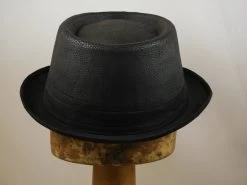 Jos Van Dijck Pork Pie Imitatie Geruwd Leder Zwart 7 Jos Van Dijck Pork Pie Imitatie Geruwd Leder Zwart -Hoeden Winkel 1670320457