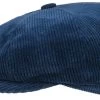 Stetson Newsboy Cap Hatteras Newsboy Corduroy Blauw 2 Stetson Newsboy Cap Hatteras Newsboy Corduroy Blauw -Hoeden Winkel 1713542020