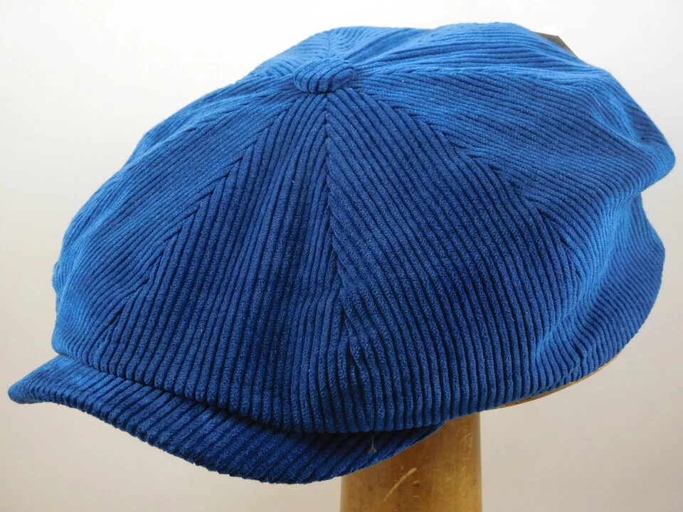 Stetson Newsboy Cap Hatteras Newsboy Corduroy Blauw 4 Stetson Newsboy Cap Hatteras Newsboy Corduroy Blauw - Afbeelding 2
