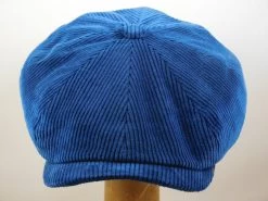 Stetson Newsboy Cap Hatteras Newsboy Corduroy Blauw 8 Stetson Newsboy Cap Hatteras Newsboy Corduroy Blauw -Hoeden Winkel 1713542034