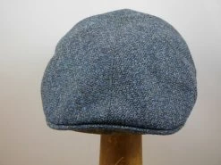 Portaluri Ivy Pet Sixpanel Patroon Wol BLAUW GRIJS -Hoeden Winkel 1764008760