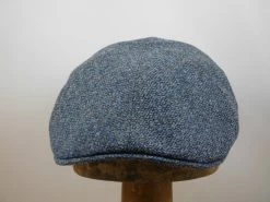 Portaluri Ivy Pet Sixpanel Patroon Wol BLAUW GRIJS -Hoeden Winkel 1764008766