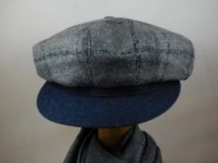 Portaluri Ballonpet Model Open GRIJS BLAUW Ruit