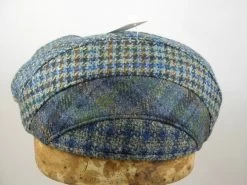 Portaluri Platte Pet Patchwork BLAUW GRIJS -Hoeden Winkel 1764765984