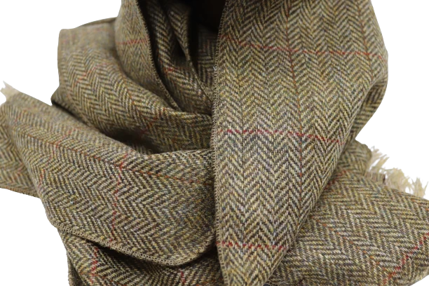 Alfonso D Este Newsboy Cap Model Kyoto Wol Visgraat Beige Groen 6 Alfonso D Este Newsboy Cap Model Kyoto Wol Visgraat Beige Groen - Afbeelding 4