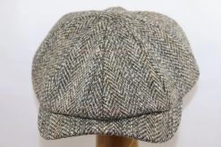Wigens Newsboy Classic Cap Harris Tweed Grey 8 Wigens Newsboy Classic Cap Harris Tweed Grey -Hoeden Winkel 1784282910