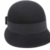 Jos Van Dijck Cloche Wolvilt Strik Black