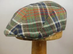 Portaluri Ivy Pet Split Wol Groen Grote Ruit -Hoeden Winkel 1796412849