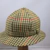 City Sport Tweed Deerstalker Pied De Poule Groen Rood -Hoeden Winkel 1796427228