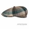 Stetson Hatteras Woolrich Geruit Groen -Hoeden Winkel 1799760243