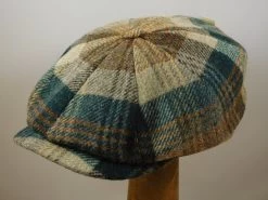 Stetson Hatteras Woolrich Geruit Groen -Hoeden Winkel 1799760246