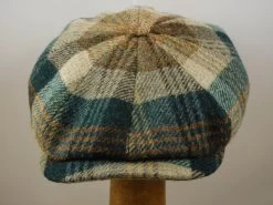 Stetson Hatteras Woolrich Geruit Groen -Hoeden Winkel 1799760249