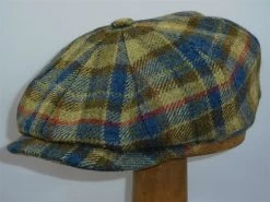 Stetson Hatteras Woolrich Geruit Blauw Groen -Hoeden Winkel 1799760477