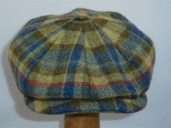 Stetson Hatteras Woolrich Geruit Blauw Groen -Hoeden Winkel 1799760480