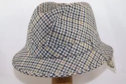 Portaluri Casual Tweedhoed Ruit Grijs