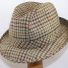 Portaluri Trilby Tweedhoed Grote Ruit Beige 2 Portaluri Trilby Tweedhoed Grote Ruit Beige -Hoeden Winkel 1804051137
