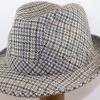Portaluri Trilby Tweedhoed Ruit Grijs 1 Portaluri Trilby Tweedhoed Ruit Grijs -Hoeden Winkel 1804051155
